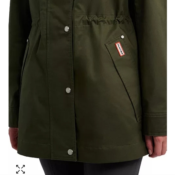 Green Hunter Raincoat - Picture 2 of 4